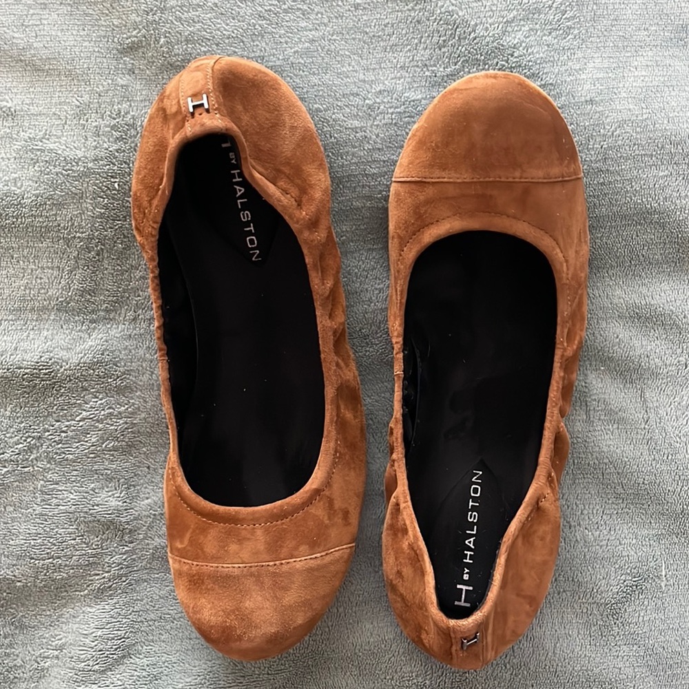 H by HALSTON Ballet flats , these are high end ballet flats , padded for comfort